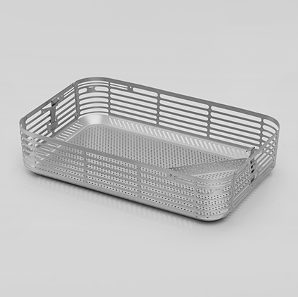 Aluminiumbehälter / -Korb